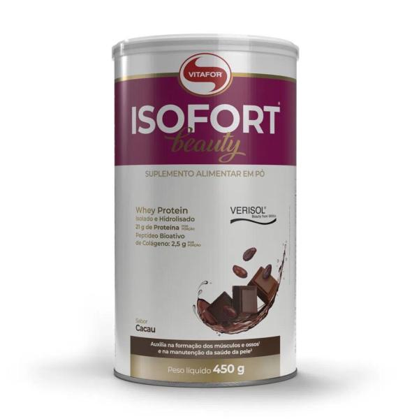 Imagem de Isofort Beauty Vitafor Whey Protein com Verisol 450g