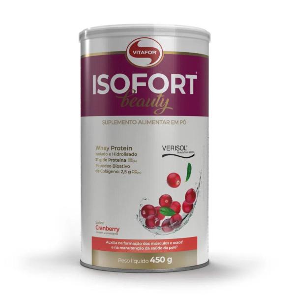 Imagem de Isofort Beauty Vitafor Whey Protein com Verisol 450g