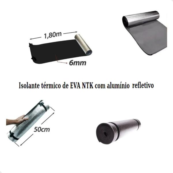 Imagem de Isolante Térmico E.v.a Aluminizado Ntk