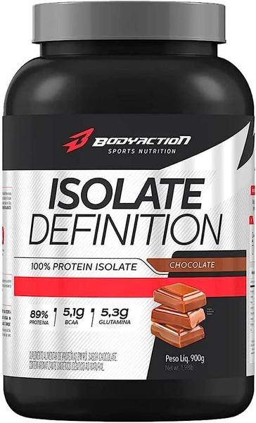 Isolate Definition (900G) Body Action - Chocolate Imagem de Isolate Definition (900G) Body Action - Chocolate