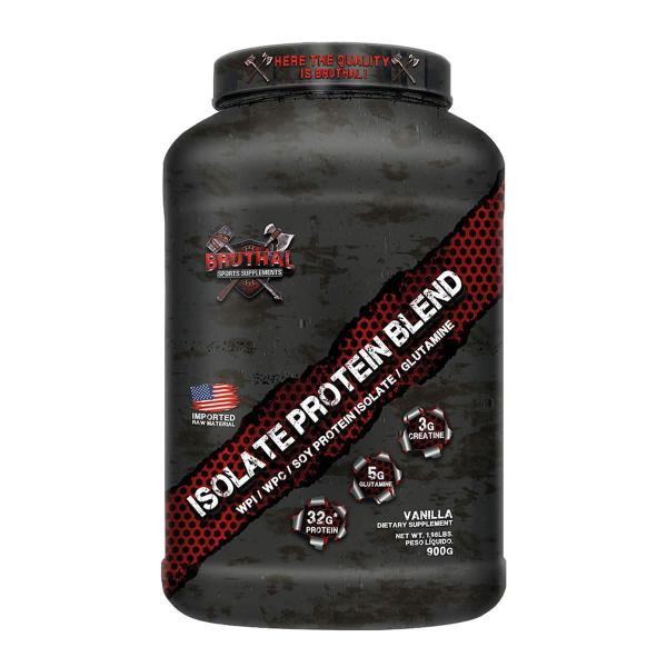 Imagem de Isolate Protein Blend 900 G Bruthal Sports Baunilha Baunilha