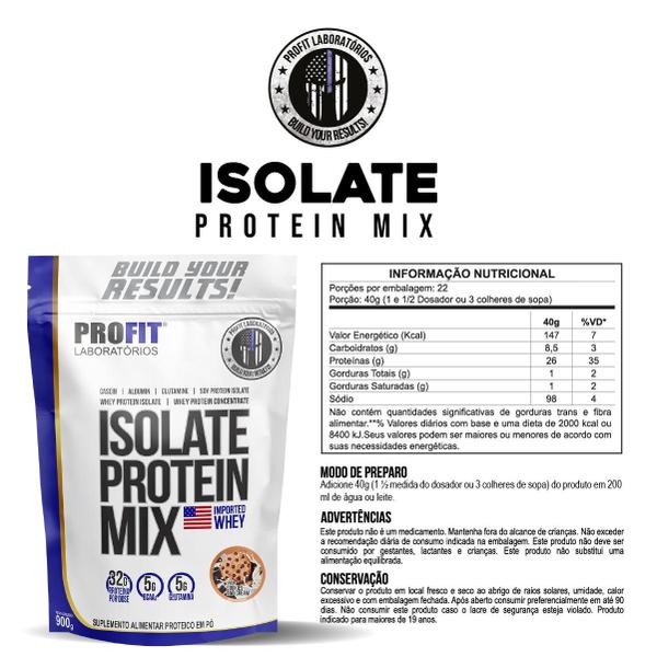 Imagem de Isolate Protein Mix 900g Profit + Creatina Pura 300g Pure