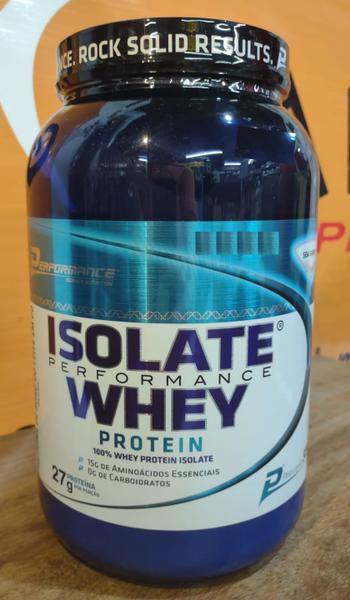 Imagem de Isolate Whey Protein 909G  - Performance Science Nutrition - Whey Isolado Zero Carboidratos - Sem Carboidratos