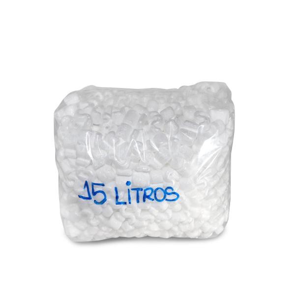 Imagem de Isopor Eps S-Pack Preenchimento Caixa Embalagem 15 Litros