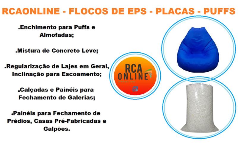 Isopor Triturado 400 Litros - Construção Civil - Enchimento de Almofada e Puff - RCAISOPOR Imagem de Isopor Triturado 400 Litros - Construção Civil - Enchimento de Almofada e Puff