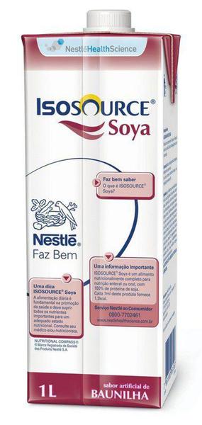 Isosource Soya - 1 L - Nestlé Health Science Imagem de Isosource Soya - 1 L - Nestlé Health Science