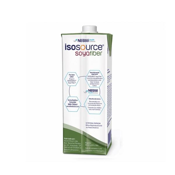 Imagem de Isosource soya fiber 1.2kcal/ml 1l (cx c/06 lts) - nestlé