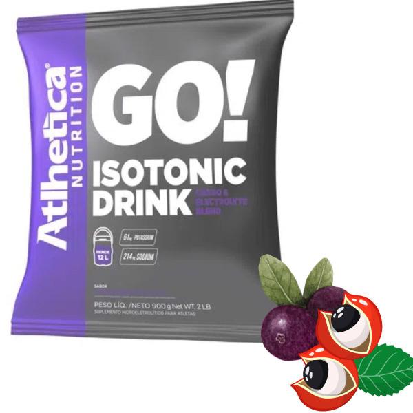 Imagem de Isotonic Go Isotonico Atlhetica 900g Repositor Rende 12L