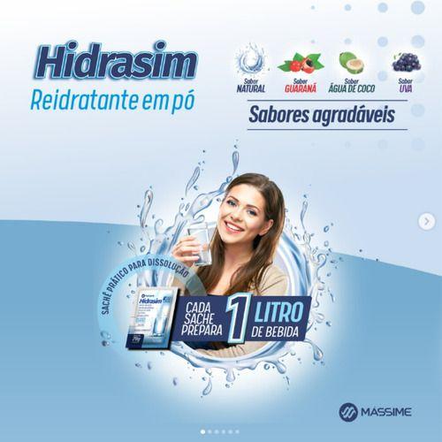 Imagem de Isotônico Em Pó - Reidratante Hidrasim Display C/50 Natural