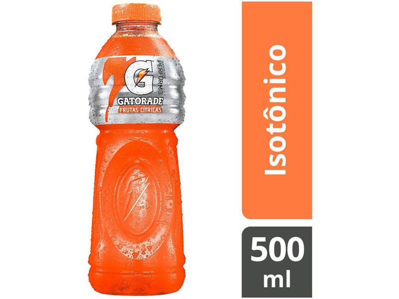 Isotônico Gatorade Frutas Cítricas 500ml Imagem de Isotônico Gatorade Frutas Cítricas 500ml