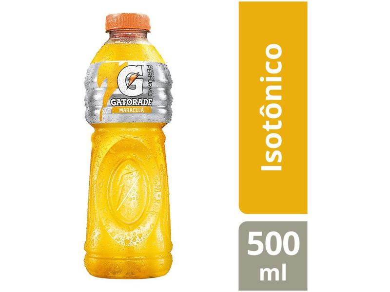 Isotônico Gatorade Maracujá 500ml Imagem de Isotônico Gatorade Maracujá 500ml