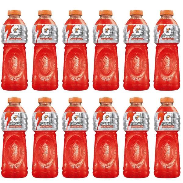 Isotônico Gatorade Morango Maracujá 500Ml - 12 Unidades Imagem de Isotônico Gatorade Morango Maracujá 500Ml - 12 Unidades