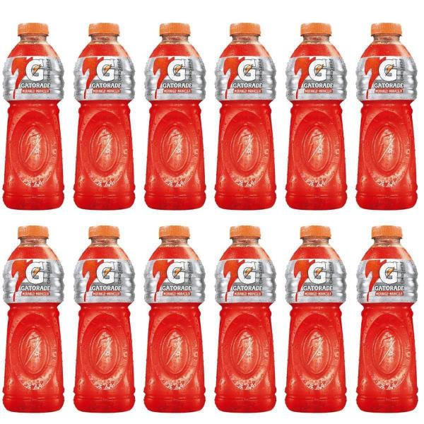 Isotônico Gatorade Morango Maracujá 500Ml - 12 Unidades Imagem de Isotônico Gatorade Morango Maracujá 500Ml - 12 Unidades