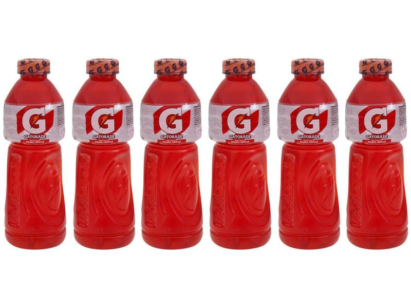 Isotônico Gatorade Pet Morango e Maracujá 500ml - 6 Unidades Imagem de Isotônico Gatorade Pet Morango e Maracujá 500ml - 6 Unidades