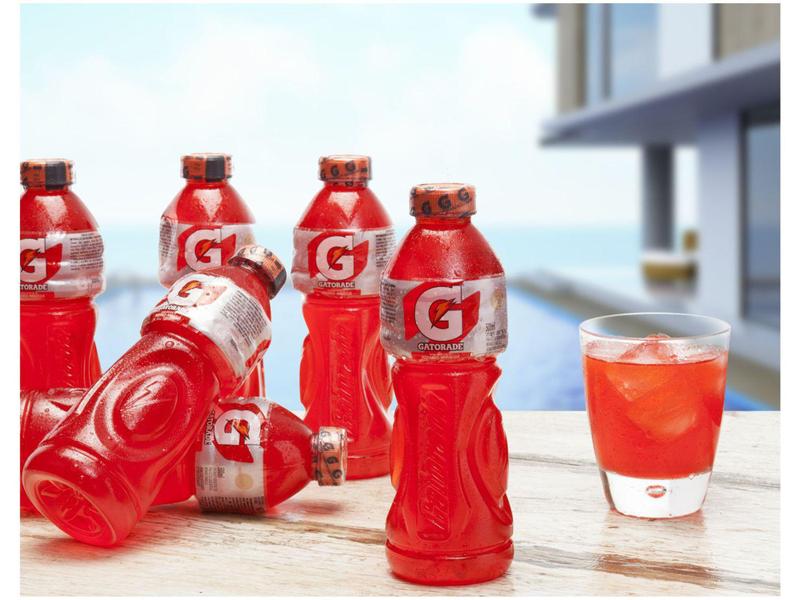 Isotônico Gatorade Pet Morango e Maracujá 500ml - 6 Unidades Imagem de Isotônico Gatorade Pet Morango e Maracujá 500ml - 6 Unidades