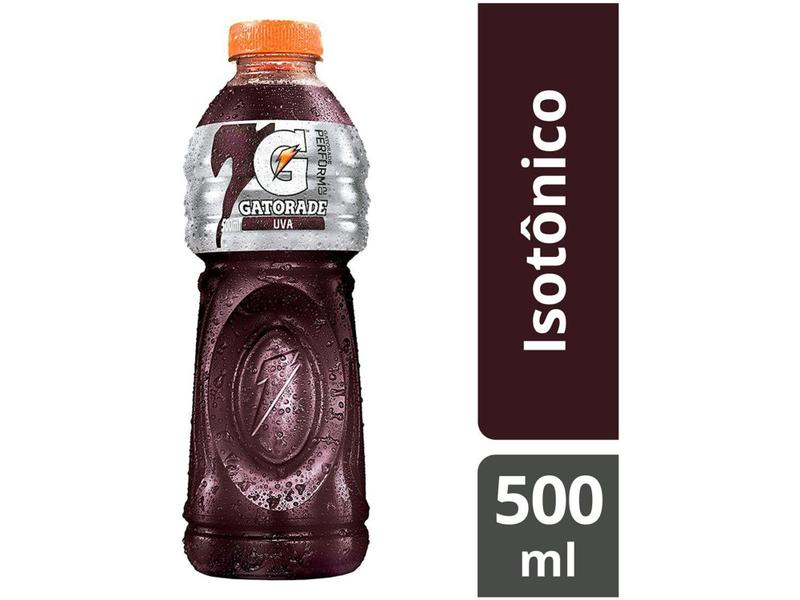 Isotônico Gatorade Uva 500ml Imagem de Isotônico Gatorade Uva 500ml