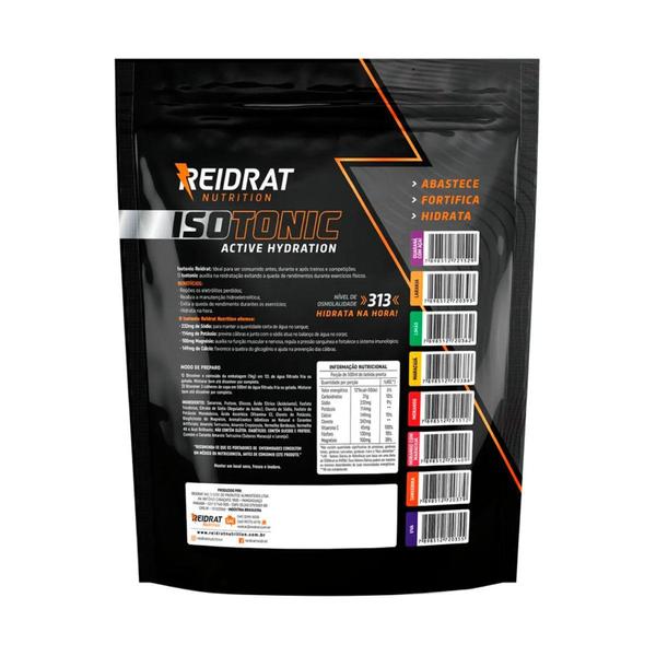 Isotonico reidrat 1kg refil - morango Imagem de Isotonico reidrat 1kg refil - morango