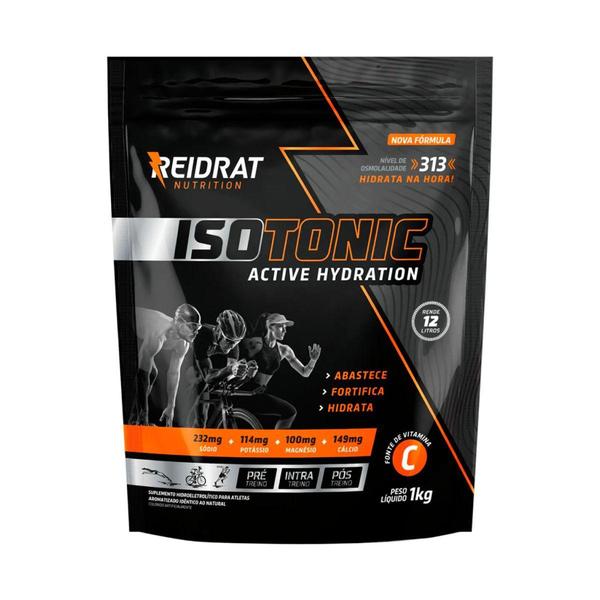 Isotonico reidrat 1kg refil - morango Imagem de Isotonico reidrat 1kg refil - morango