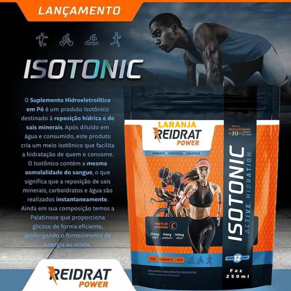 Isotônico Reidrat Power 250ML LARANJA Kit 200 Imagem de Isotônico Reidrat Power 250ML LARANJA Kit 200