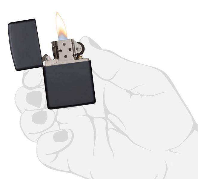 Imagem de Isqueiro de bolso Zippo 218 Classic Black Matte