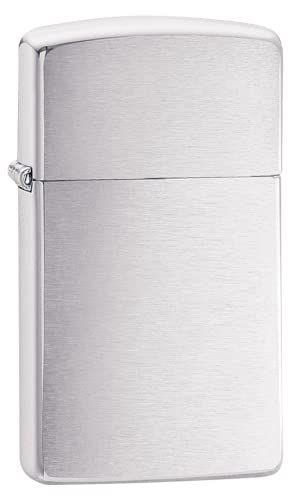 Imagem de Isqueiro de bolso Zippo Brushed Chrome Slim