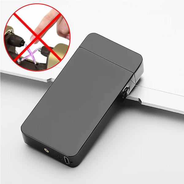 Isqueiro Elétrico Sofisticado Plasma Recarregável Usb Rápido E Prático Tb0982 - Luck Imagem de Isqueiro Elétrico Sofisticado Plasma Recarregável Usb Rápido E Prático Tb0982