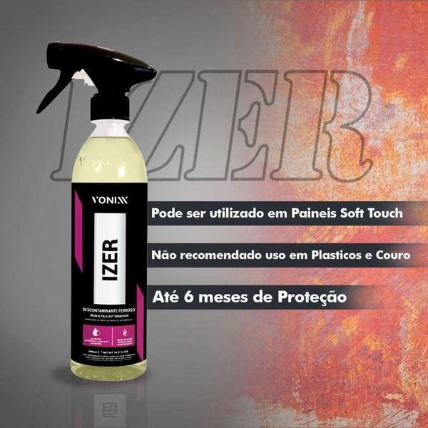 Imagem de Izer Vonixx 500ml Descontaminante Ferroso Remocao Oxidacao