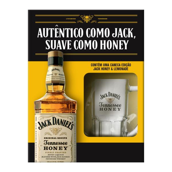 Imagem de Jack Daniel's Honey 1000ml com Caneca Personalizada