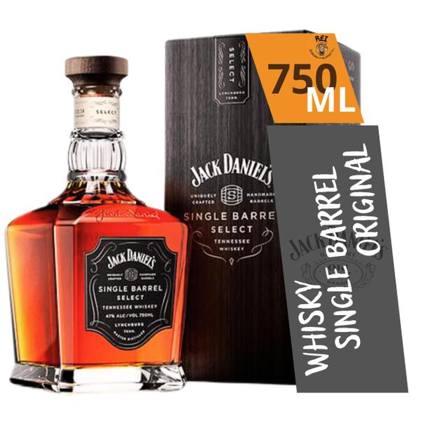 Imagem de Jack Daniel's Single Barrel Select Whisky Original Com Caixa E Selo 750ml