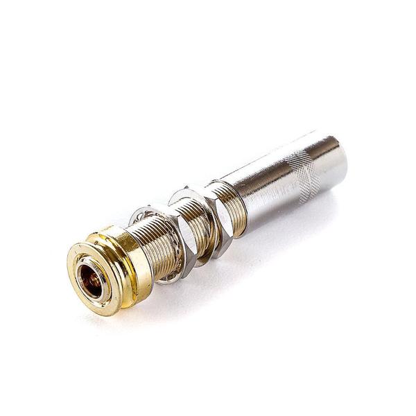 Jack De Conexão Stereo Dourado (Unidade) Spirit TD4S-GD - Spirit guitar p Imagem de Jack De Conexão Stereo Dourado (Unidade) Spirit TD4S-GD