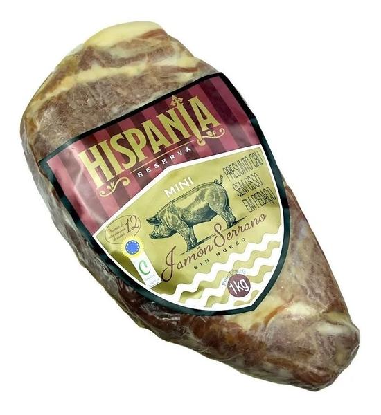 Imagem de Jamon Kit Mini Presunto Serrano Espanhol Hispania 1kg