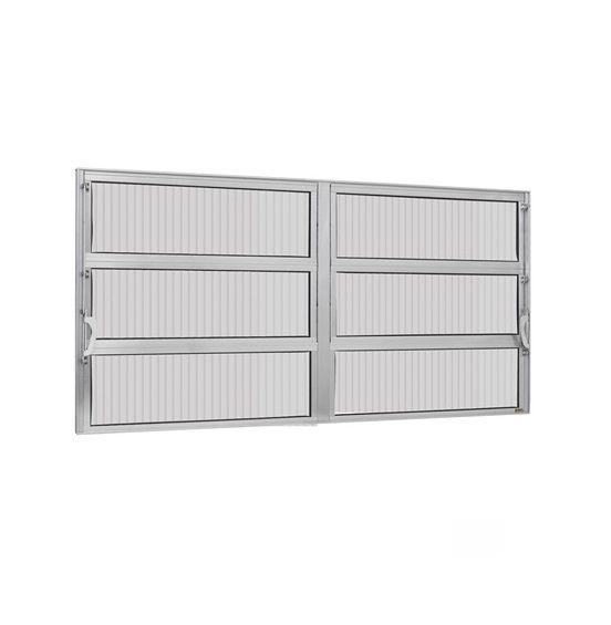 Janela Basculante de Alumínio 1,00 X 1,50 Linha All Modular Cor Branco Duplo Imagem de Janela Basculante de Alumínio 1,00 X 1,50 Linha All Modular Cor Branco Duplo