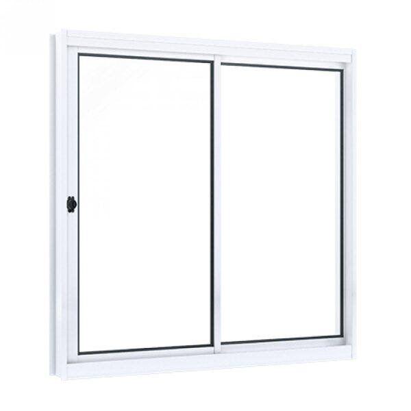 Janela de Aço de Correr 100x150cm 2 Folhas com Vidro Riobras Imagem de Janela de Aço de Correr 100x150cm 2 Folhas com Vidro Riobras