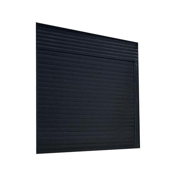 Imagem de Janela De Aluminio Com Persiana Preto Manual Integrada 120x120cm - Alumasa