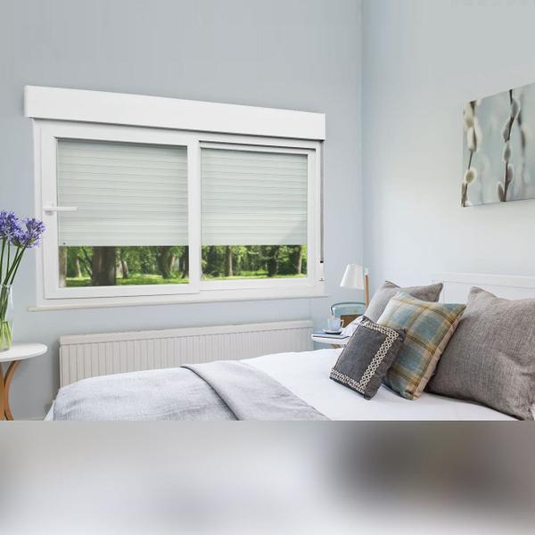Janela de PVC Integrada 140x200cm 2 Folhas com Vidro Liso ITEC Brimak Imagem de Janela de PVC Integrada 140x200cm 2 Folhas com Vidro Liso ITEC Brimak
