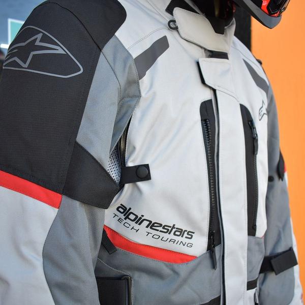 Imagem de Jaqueta Alpinestars Andes V3 Drystar Cinza Impermeável Parka