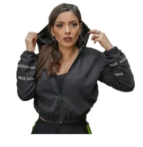 Jaqueta Corta vento feminino Blogueira - M K Shop Jaqueta Corta vento feminino Blogueira - M K Shop