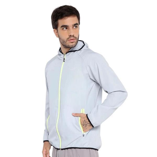 Jaqueta Corta Vento Topper Básica Masculina - Cinza Imagem de Jaqueta Corta Vento Topper Básica Masculina - Cinza