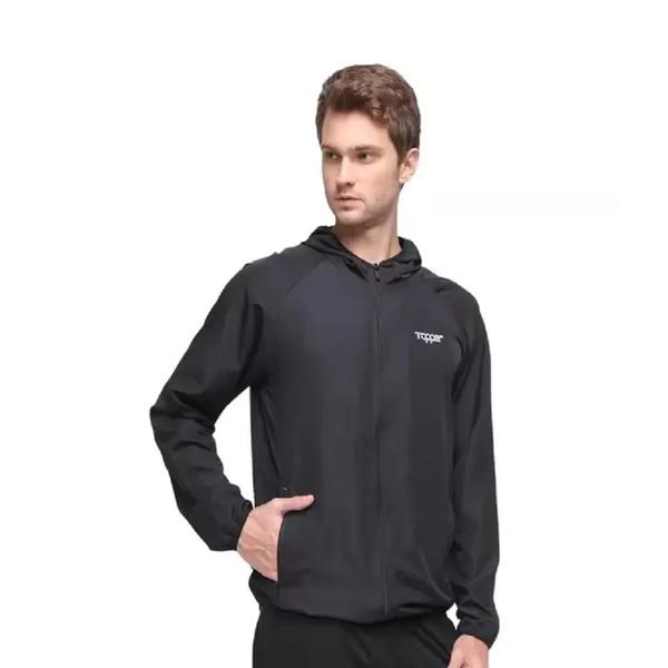 Imagem de Jaqueta Corta Vento Topper Básica Masculina - Preto