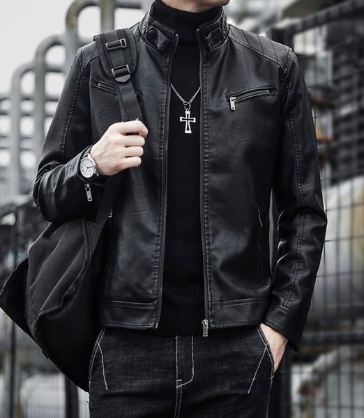 De Couro Motoqueiro PreÃ§o De Jaquetas Masculinas Jaqueta