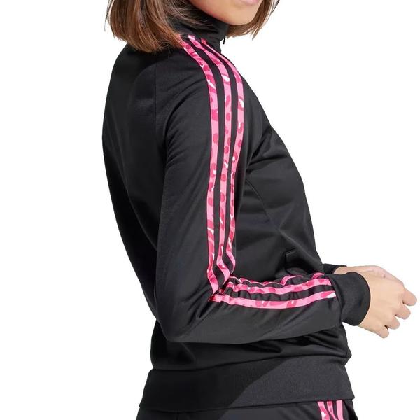 Imagem de Jaqueta esportiva feminina adidas animal print legend ink