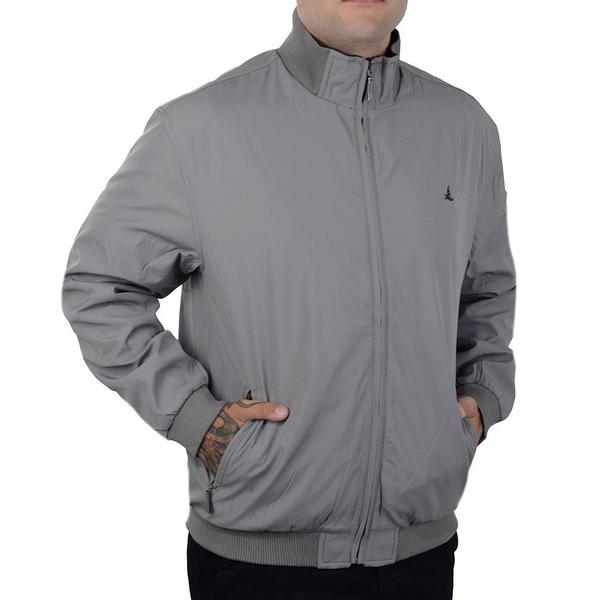 LUCKY⭐︎ Jaqueta Masculina Lucky Sailing Dupla Face Cinza e Preto -57