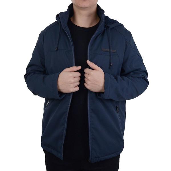 Jaqueta Masculina Red Nose Nylon Peluciada Azul - 9510023 Imagem de Jaqueta Masculina Red Nose Nylon Peluciada Azul - 9510023