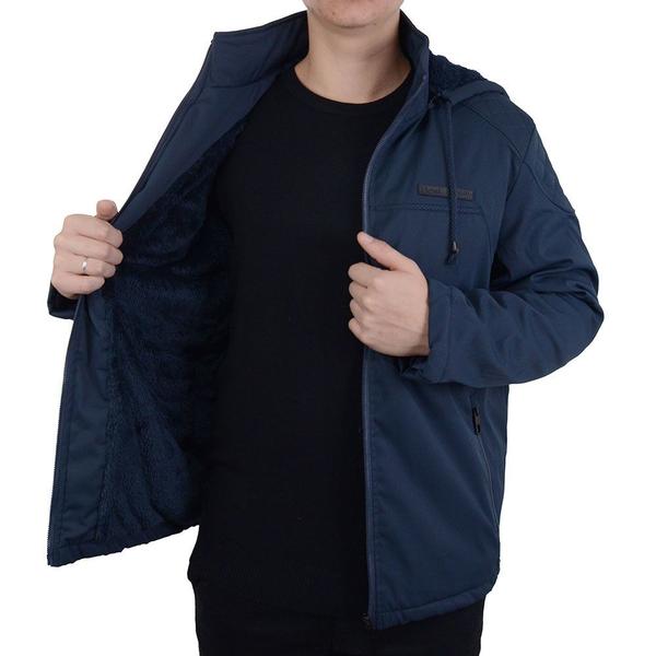 Jaqueta Masculina Red Nose Nylon Peluciada Azul - 9510023 Imagem de Jaqueta Masculina Red Nose Nylon Peluciada Azul - 9510023