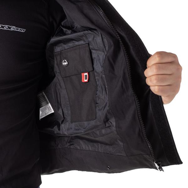 Jaqueta Motoqueiro impermeável Texx Ronin Masc Pret L Imagem de Jaqueta Motoqueiro impermeável Texx Ronin Masc Pret L