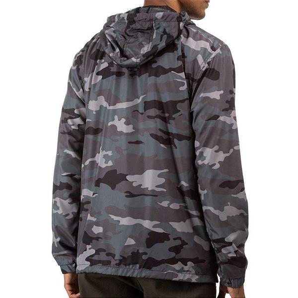 Imagem de Jaqueta Oakley Camo Windbreaker Masculina Cinza