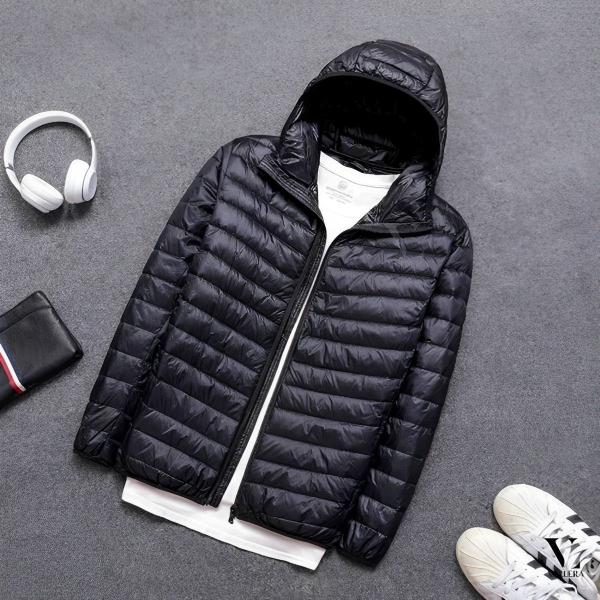 Jaqueta Puffer Bobojaco Masculina Casaco Corta Vento Acolchoada
