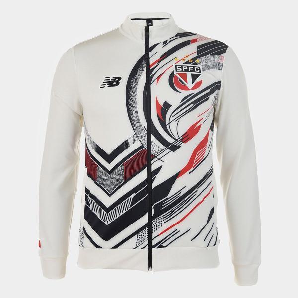 Jaqueta São Paulo 25/26 Pré-Jogo New Balance Masculina Jaqueta São Paulo 25/26 Pré-Jogo New Balance Masculina