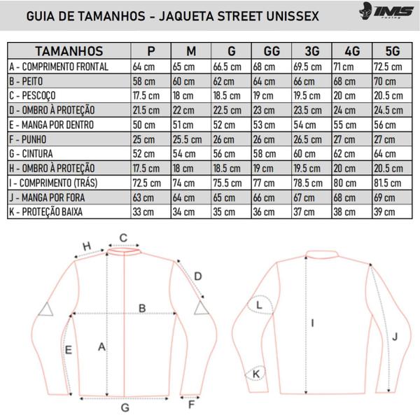 Imagem de Jaqueta Street Road Ims Feminina Urbana C/ Proteções