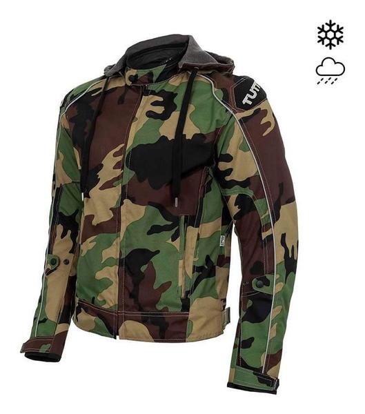 Imagem de Jaqueta Tutto Army Camuflada Casual Com Proteção